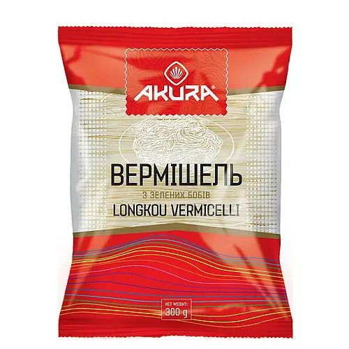 Вермішель з зелених бобів ТМ Akura 300 г