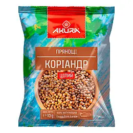 Коріандр горошком ТМ Akura 10 г
