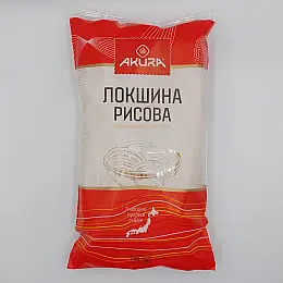 Макаронні вироби Локшина рисова ТМ Akura 250 г