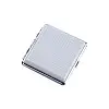 Пластиковый портсигар Champ High Stripe на 20 стандартных сигарет Белый (40519062WH)