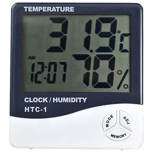 Цифровой термогигрометр HTC LCD 3 в 1 HTC-1