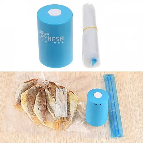 Вакуумный ручной многоцелевой упаковщик для продуктов питания Always Fresh Seal Vac