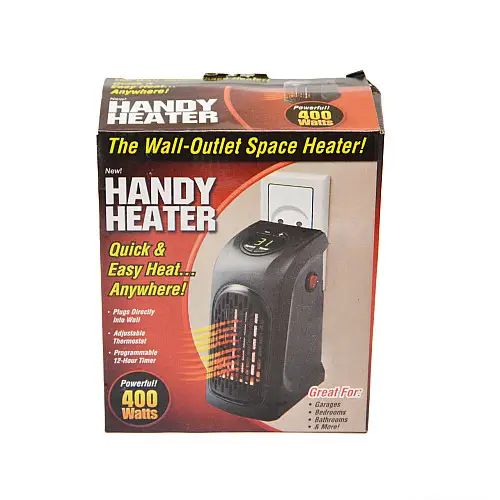 Портативный обогреватель RIAS Handy Heater 400W Black (3sm_824913970)