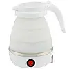 Электрочайник складной силиконовый дорожный Silicon Kettle 7107, белый