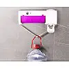 Диспенсер зубной пасты и стерелизатор с держателем для щеток аккумуляторный Micro Clean JX008 Toothbrush Sterilizer Белый с Фиолетовым