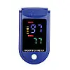 Пульсоксиметр електронний на палець Healer Oximeter 5309 LED пульсоксиметр+Батарейки+Чорний спортивний годинник