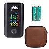 Пульсоксиметр JZIKI JZK-305 Black + Кейс ProZone Universal-EVA-CASE (85х85х40) Premium Коричневий