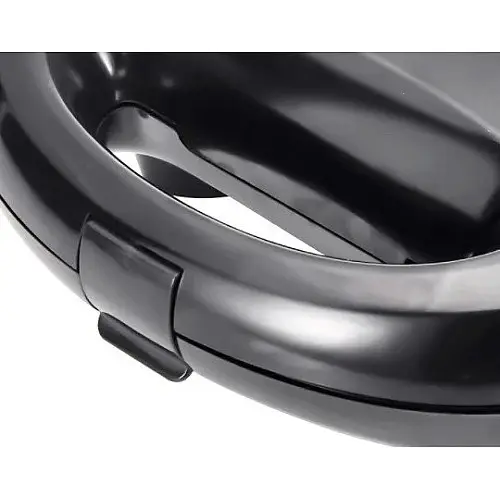 Сендвичниця мультипекар 6-в-1 Domotec MS-7706 Чорний + Сріблястий