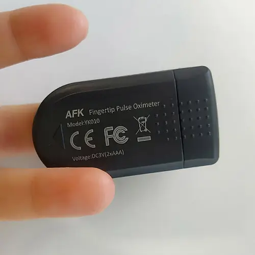 Пульсоксиметр 2-в-1 AFK YK1010 Black