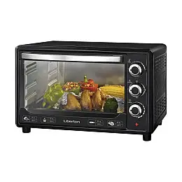 Духовка настольная Liberton LEO-480 Black Mirror