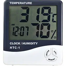 Цифровий термогігрометр HTC LCD 3 в 1 HTC-1 (000840)