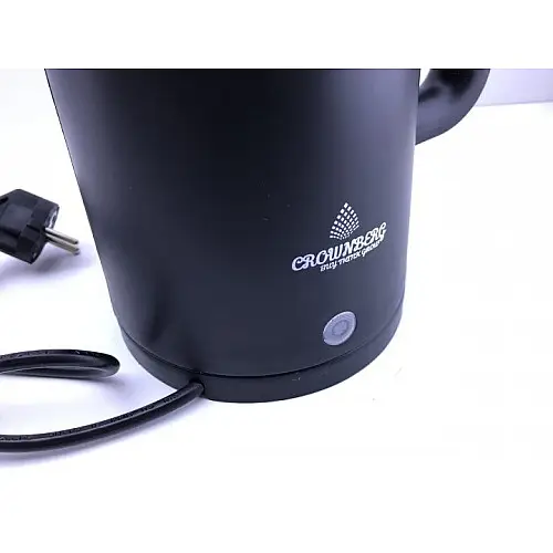 Електрочайник Crownberg CB-2845 дисковий 1.8л 1800Вт Чорний