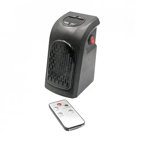 Портативный обогреватель RIAS Handy Heater с пультом 400W Black (3_02395)