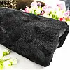 Плед шаль одеяло с подогревом Lesko 100*65 Black usb от повербанка
