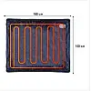 Плед одеяло з підігрівом Lesko QNS-PT180*150 см Blue