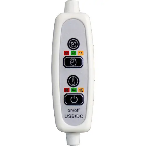 Накидка на кресло стул с подогревом Lesko usb 45*45 cm Серый (10425-54086)