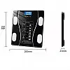 Ваги на підлогу розумні RIAS A-8003 Bluetooth до 180 кг Black (3_01548)