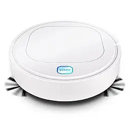 Робот пылесос RIAS ES28 Smart Robot 3W White (4_00383)