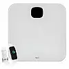 Підлогові ваги Fitbit Aria Air + смарт годинник Inspire HR Square White