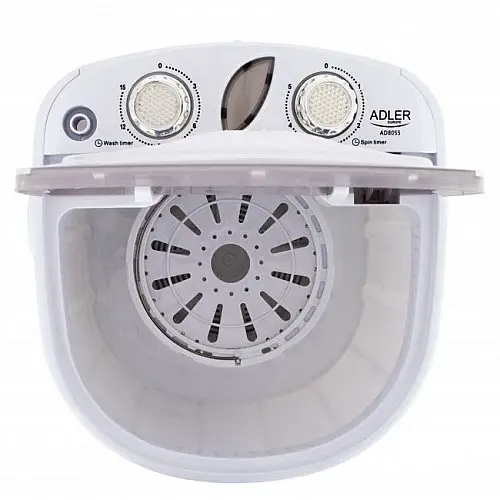 Портативная мини стиральная машина Adler AD 8055 White N
