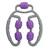 Ручной роликовый массажер RIAS антицеллюлитный Purple (3_03043)