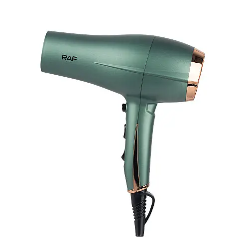 Фен для волос RAF R.409G с концентратором 2200W Green (3_03477)