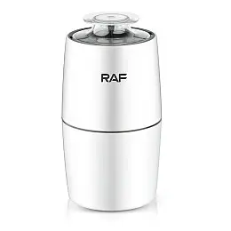Кофемолка електрична RAF R.7122 85г 220В 280Вт Біла (3_03747)