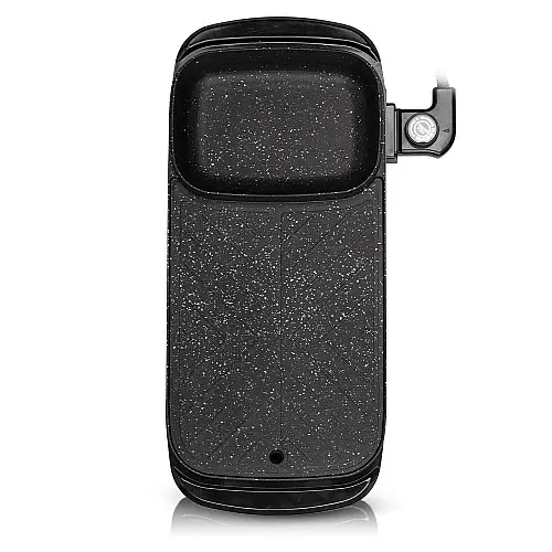 Гриль електричний RAF R.5303 2в1 з ємністю для готування 1500W Black