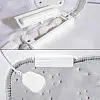 Електричний ковдра Lesko J-002 180*200 см Сірий з подвійним обігрівом від мережі 220 вольт