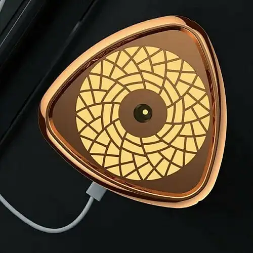 Зволожувач повітря Fog Humidifier 8496 Green/Gold CNV