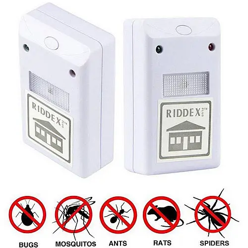 Pest Repeller, від компанії, Riddex Plus, відлякувач мишей, засіб від тарганів, комах