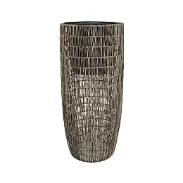 Кашпо Engard зі штучного ротангу 40x40x91 см (HA-04)