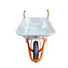 Тачка садово-будівельна одноколісна MASTERTOOL 100 л 160 кг 79-9851