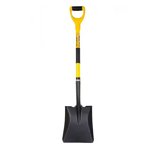 Лопата совковая MASTERTOOL с фиберглассовой ручкой 240х300х490 мм 1100 мм порошковая покраска 14-6278