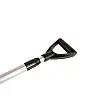 Лопата для снега телескопическая MASTERTOOL 252х335 мм L 850-1090 мм 84-0019