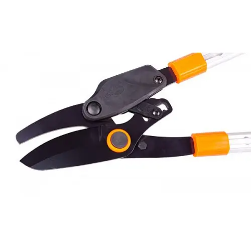 Сучкоріз MASTERTOOL з храповим механізмом телескопічні ручки 700-1030 мм тефлон AL ручки ковадло 14-6126