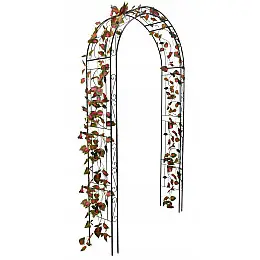 Арка садова-пергола GardenLine DEN9036 130 X 39 X 260 см Чорний