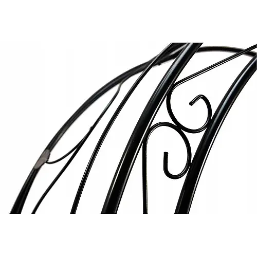 Арка садова-пергола GardenLine DEN9036 130 X 39 X 260 см Чорний
