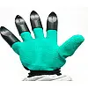 Садові рукавички Garden Glove 4505 One Size 24х12 см Зелений (SK001584)