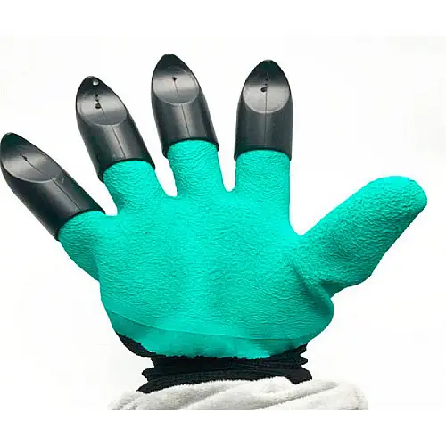 Садові рукавички Garden Glove 4505 One Size 24х12 см Зелений (SK001584)
