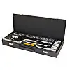Набір насадок торцевих MASTERTOOL PROFI CrV 1/2" 10-32 мм 24 шт (78-4125)