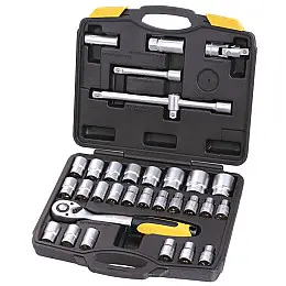 Набір насадок торцевих MASTERTOOL PROFI CrV 1/2" 8-32 мм 32 шт (78-4032)