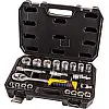 Набір насадок торцевих MASTERTOOL CrV 1/2" 10-32 мм 21 шт (78-4021)