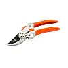 Секатор садовий MASTERTOOL 200 мм ручки AL+PVC лезвіє SK5+тефлон (14-6123)