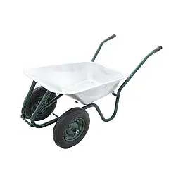 Тачка садово-строительна двоколісна MASTERTOOL 85 л 230 кг D-22 (79-9846)