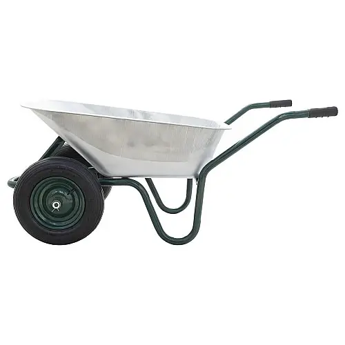 Тачка садово-строительна двоколісна MASTERTOOL 100 л 200 кг D-12 (79-9853)