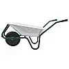 Тачка садово-строительная одноколесная MASTERTOOL 85 л 180 кг D-2 (79-9845)
