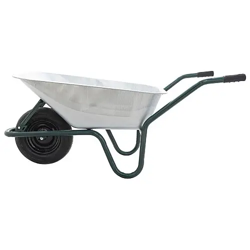 Тачка садово-строительна одноколісна MASTERTOOL 100 л 160 кг D-1 (79-9851)