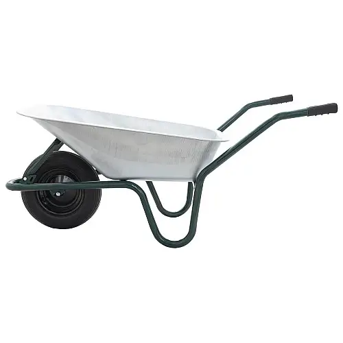Тачка садово-строительная одноколесная MASTERTOOL 85 л 160 кг D-1 (79-9844)