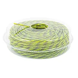 Леска для триммера бесшумная MASTERTOOL SPIRAL SQUARE 3.00 мм 89 м двухцветная (19-0414)